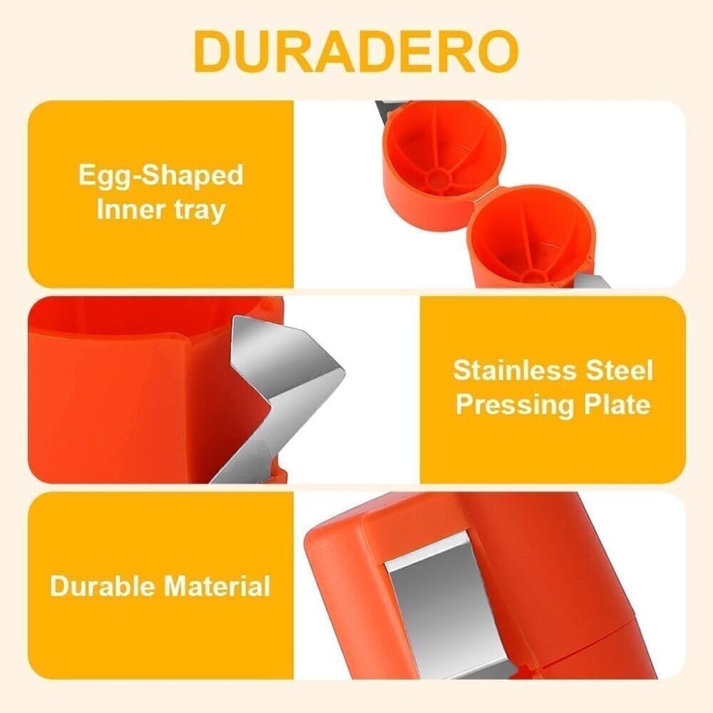 3Pcs Egg Shell Opener, 2025 New Egg Cracker Tool for Raw Eggs, Hard Boiled Egg P - Picture 5 of 7
